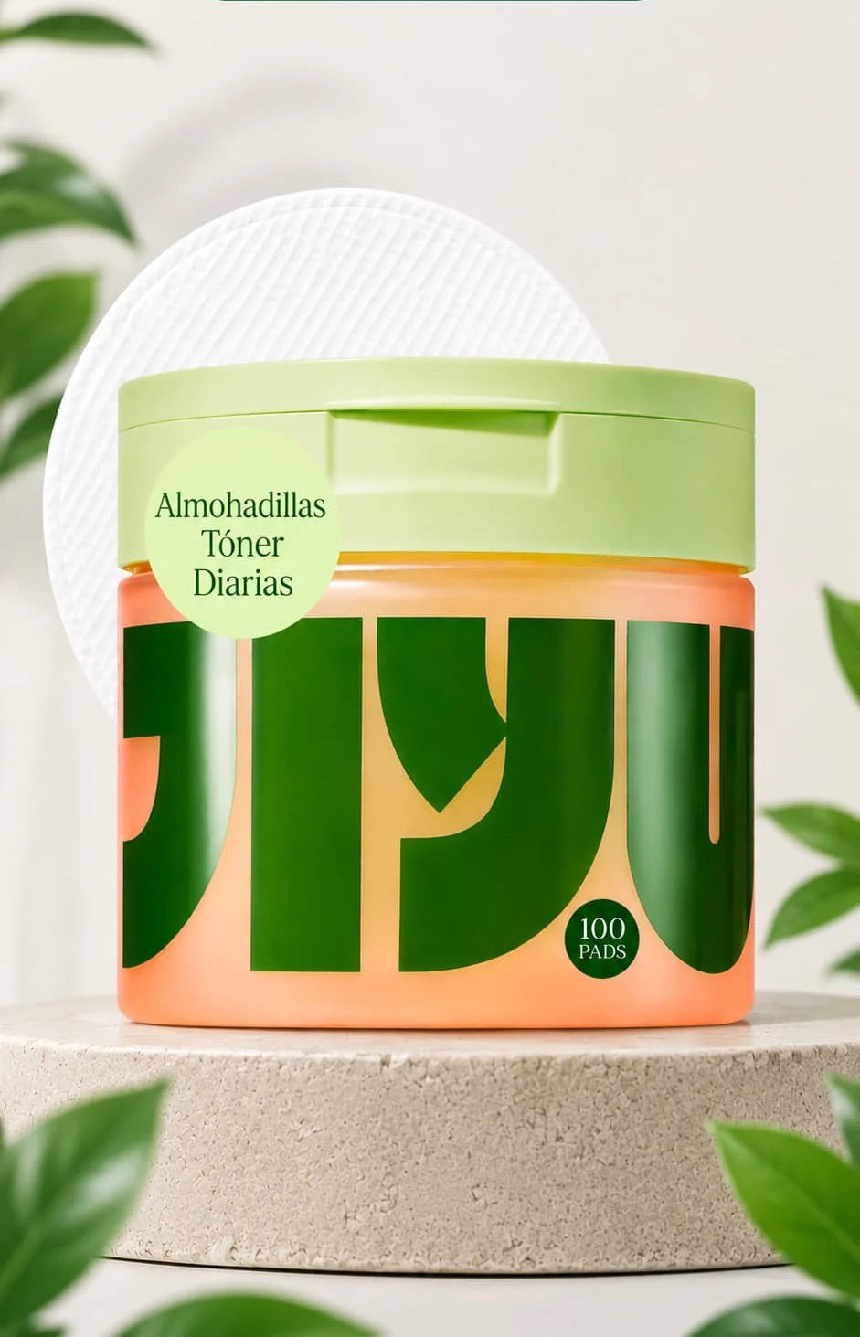 Almohadillas Tonificantes Renovadoras y Rejuvenecedoras (100 Pads)🟢 💚